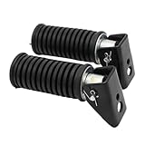 Motorcycle Footrest Motorcycles Universal M8 Fixing Foot Rests Peg Pedals Rearset Pedals For Qianjiang QJ125 GN125 GT125 For Suzuki King GS125