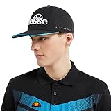 ELLESSE PINETA Flat Peak Cap Black