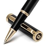 Luxury Rollerball Pen,24K Gold Trim,Noble and Elegant Designs,Schneider Ink Refill, Best Roller Ball Pen Gift Set for Men & Women, Professional, Executive Office, Nice Pens