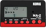 Korg - MA2-BKRD LCD Pocket Digital Metronome - Black & Red
