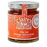 Claire's Handmade - Fine Cut Orange Marmalade (227g) - Award Winning Deliciously Zesty, Fruity & Vibrant Breakfast Treat, Suitable for Vegetarian, Vegan & Gluten Free Diets, GMO Free