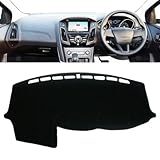 Dashboard Cover Dash Mat,for Ford Focus MK3 2012-2016 2017 2018,Anti-Scratch Dash Cover Dashboard Cover Mat Sun Shade Protect Carpet