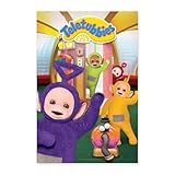 Spreadshirt Teletubbies in Their Home with NOO-NOO Poster 16" x 24" (40x60 cm), One Size, White