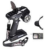 ATA HOBBY DUMBORC X6 2.4GHz 6CH RC Radio Transmitter and Receiver X6FG(Built-in Gyro) with Fail-Safe & Low Voltage Alarm Function for Rc Vehicle Car Boat Tank Model Parts Remote Controller