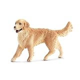 SCHLEICH 16395 FARM WORLD Golden Retriever, female Figurine for ages 3+, Beige