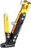 YMYQF Motorcycle Kickstand Side Stand for Triumph Tiger 1200 Explorer, Adjustable Parking Leg Kickstand Support, Tripod Holder Motorcycle Side Stand,Yellow