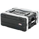Gator Molded PE 4U 14.25 inch Deep Rack Case with Front / Rear Rails