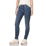 Amazon Essentials Women's High-Rise Skinny Jean - Discontinued Colours, Medium Wash, 12