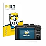 brotect Glass Screen Protector Film compatible with Panasonic Lumix DMC-LX5 - Glass-Foil 9H Protection [Scratch Resistant, High Clarity]