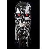 WUSONGDH Terminator T2 T800 Replica Skeleton Bust 1:1 Scale Replica