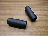 TRADITIONAL BIKE HANDLEBAR GRIPS BLACK SUIT VINTAGE ROADSTER ROD BRAKE 80mm NO