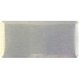 Personalised Name Badge With Pin Logo/name print (72mm x 35mm) (Brushed Silver 72mm x 35mm)