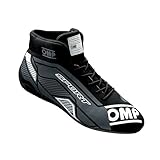 Omp Unisex Sport Ankle Boots My2022 Black/White Size 44 Fia 8856-2018 Boat Shoe, Standard, 9.5 UK