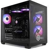 CyberPowerPC Luxe Gaming PC - AMD Ryzen 7 9800X3D, AMD Radeon RX 9070 XT 16GB, 32GB RAM, 1TB NVMe SSD, 750W 80+ PSU, Wi-Fi, Liquid Cooling, Windows 11, Ark RGB