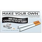 100-5000 x RIZLA Filter MYO King Size Filter PREMIUM Classic EMPTY TUBES Make Your Own Concept XL Tips Paper Smoking Cigarette Rolling (100 x RIZLA MYO KING SIZE FILTER TUBES)