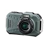 PENTAX WG-1000 waterproof digital compact camera, designed for casual outdoor and underwater photography, waterproof to a depth of 15 meters, for up to one hour of continuous operation