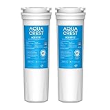 AQUA CREST 836848 Fridge Water Filter, Replacemen for Fisher & Paykel® Water Filter 836848, RF540ADUSX4 (2 Pack)