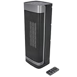 TOUGH MASTER Electric Heater 2000W PTC Ceramic Heater with 3 Modes, 12H Timer, 40° Oscillation, Overheating & Tip-Over Protection, Energy-Saving-ECO-Mode, Remote Control