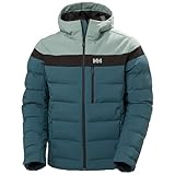 Helly Hansen Mens Bossanova Puffy Ski Jacket, 453 DARK CREEK, XXL EU