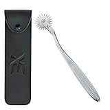 XE Stainless Steel Wartenberg Neuro Pinwheel – Pinwheel for Neurological Nerve Reaction Test, Pinwheel Roller for Testing Nerve Sensitivity