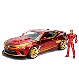 MARVEL IRONMAN 2016 CHEVY CAMARO SS 1:24 SCALE DIE-CAST CAR