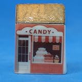 Birchcroft China Birchcroft Porcelain China Collectible Thimble - House Shape - Candy Store