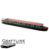 Craftline Models - 54ft Narrow Boat inchSilsden Boats inch - OO Gauge Model Kit,225mm length