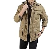 OXITA Work Jacket Self Defense Protection Against Sword Clothing Anti Cut Stab resistant Cut Proof jacket civil using bodyguard knife proof Coat (Color : Khaki, Size : XL)