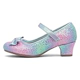 Lilley Sparkle Girls Multi Glitter Heel - Size 11 Child UK - Multicolour