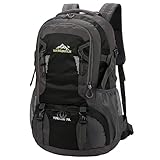 NTUOCAW 70L Waterproof Hiking Backpack Large Camping Rucksack for Men Women Lightweight Travel Backpack Black Trekking Backpack for Outdoor Sports Hiking Cycling Climbing Mountaineering