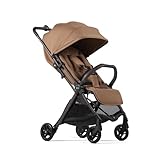 Silver Cross - Jet 5 Compact Pushchair - Travel Stroller - Foldable & Lightweight Stroller/Travel System - Cabin Size - Car Seat Compatible (Sold Separately) - Newborn to 4 Years - Cinnamon