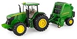 1:32 John Deere 7270R with 560R Round BALER