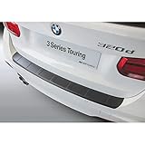 RGM ABS Rear bumper protector compatible with BMW 3-Series F31 Touring 2012-2019 'M-Sport' 'Ribbed' Black
