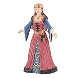 Papo- Historical figurine - Queen of the Medieval World, Elegance and Power, Children's toy from 3 years - Immersion in History and Tales of Royalty