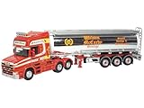Oxford Diecast 76TCAB011 Scania T Cab Cylindrical Tanker Wilson McCurdy