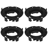 EMSea 4pcs Light Bulb Adapter Base H7 Headlight Holder Adapter LED Headlight Bulb Bracket Adapter Compatible with Hyundai Mistra 2017 Tucson 2019 Onwards