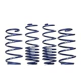 H&R Lowering Springs compatible with Volkswagen Scirocco III from 1021kg FA-Load 2008- FA30-35/RA30-35mm, Blue