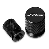 Motorcycle Tyre Valve Cap For HON&DA SH300I SH 300I Motorcycle Tire Valve Port Stem Cover Cap(Black)