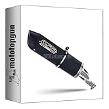 full system exhaust gpr racing aluminium black furore, db-killer included, scom.121.race.fune compatible with honda anf 125 innova 2009 2010 2011 2012 mototopgun