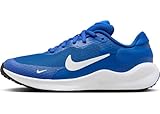 NIKE Unisex Revolution 7 Sneaker, Game Royal Black White, 3 UK