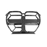 Front Grille For BMW M3 M4 G80 G81 G82 G83 2021 2022 2023 2024 2025 Racing With ACC Grills CSL Style Real Dry Carbon Fibre Centre Grille Car Radiator Grille(M4 With ACC)