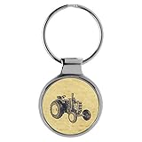 KIESENBERG Keychain Keyring Key Chain Ring Gifts for Field Marshall Tractor Fan A-20483