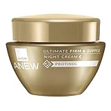 Avon Anew Ultimate Firm & Supple Night Cream 50ml, with Protinol™ Technology to Help Firm Skin, Reduce the Appearance of Wrinkles and Boost Radiance, Cruelty Free