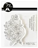 Two Jays Stamps - John Next Door - Orchid (3pcs)