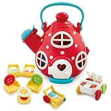 HappyLand Kettle Cottage Playset For Children From 2 Years Toys Happy Land Toy Sets People Figures Elc