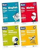 Bond 11+ Assessment Papers 8-9 years Bundle: English, Maths, Non-verbal Reasoning, Verbal Reasoning (for GL Assessment & other 11 plus exams) (Bond: Assessment Papers)
