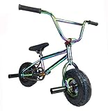 1080 New Limited Edition Mini BMX Kids Stunt Freestyle Jet Fuel Chrome BMX Bike
