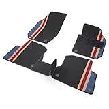 Crokomat Car Mats Fit Skoda Fabia 2007-2015 MK2 - Luxury Velour Carpet, Car Floor Mats, Rubber Backing, 5-Piece Set,Car Accessories - For 2007 2008 2009 2010 2011 2012 2013 2014 2015
