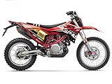 GASGAS EC 250 F Atlas Motocross Graphic Kit Red (2024)