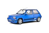 Solido 421186331 1:18 RENAULT 5 GT TURBO MK2 BLUE 1989